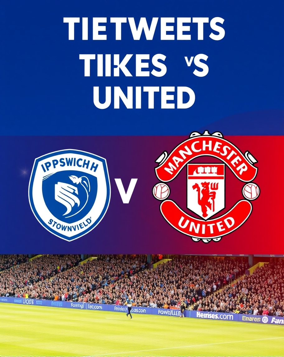 Ipswich Town vs Manchester United tickets