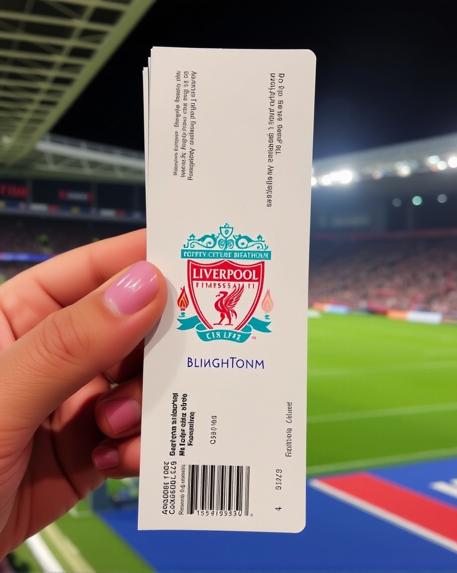 Liverpool vs Brighton tickets