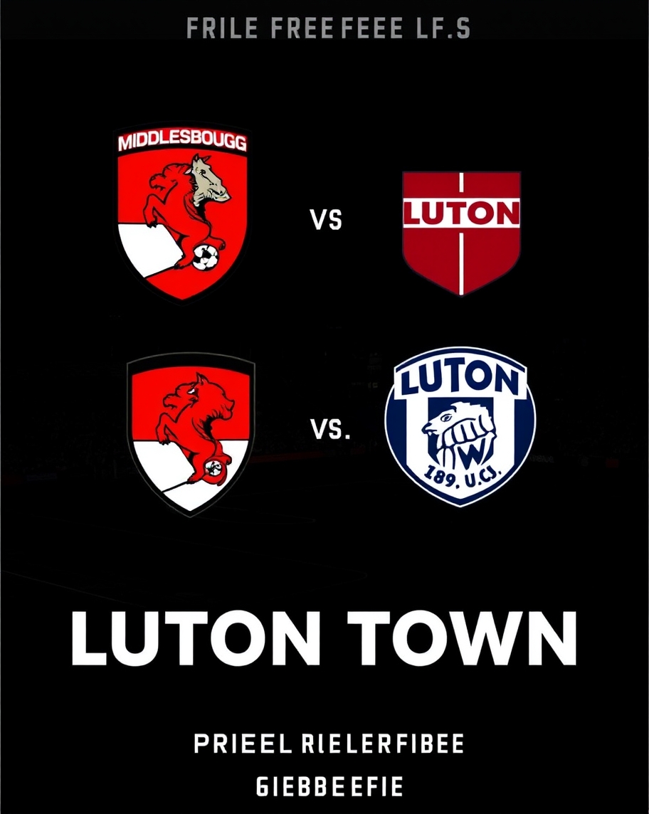 Middlesbrough vs Luton Town tickets
