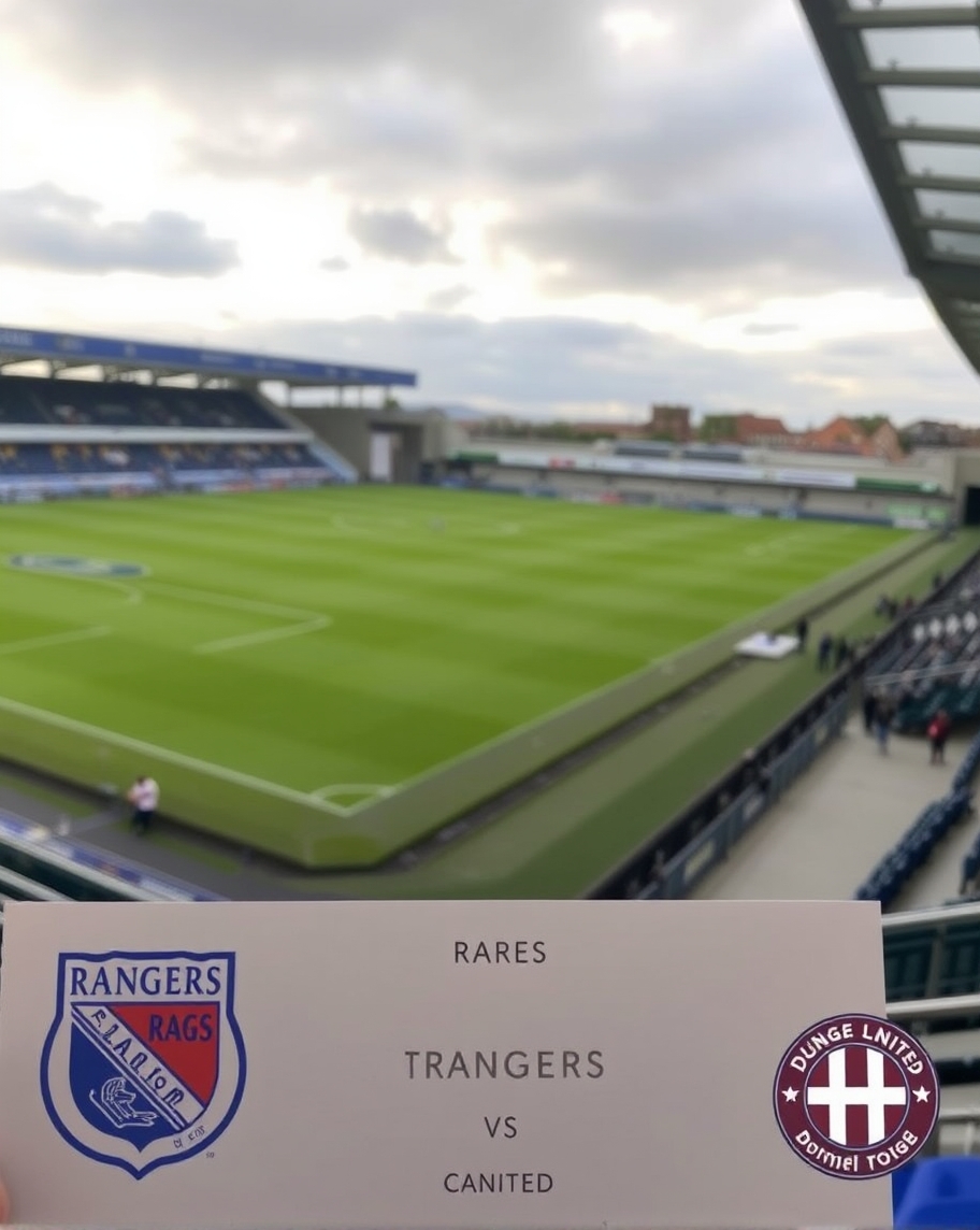 Rangers vs Dundee United tickets