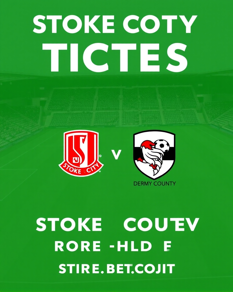Stoke City vs Derby County tickets