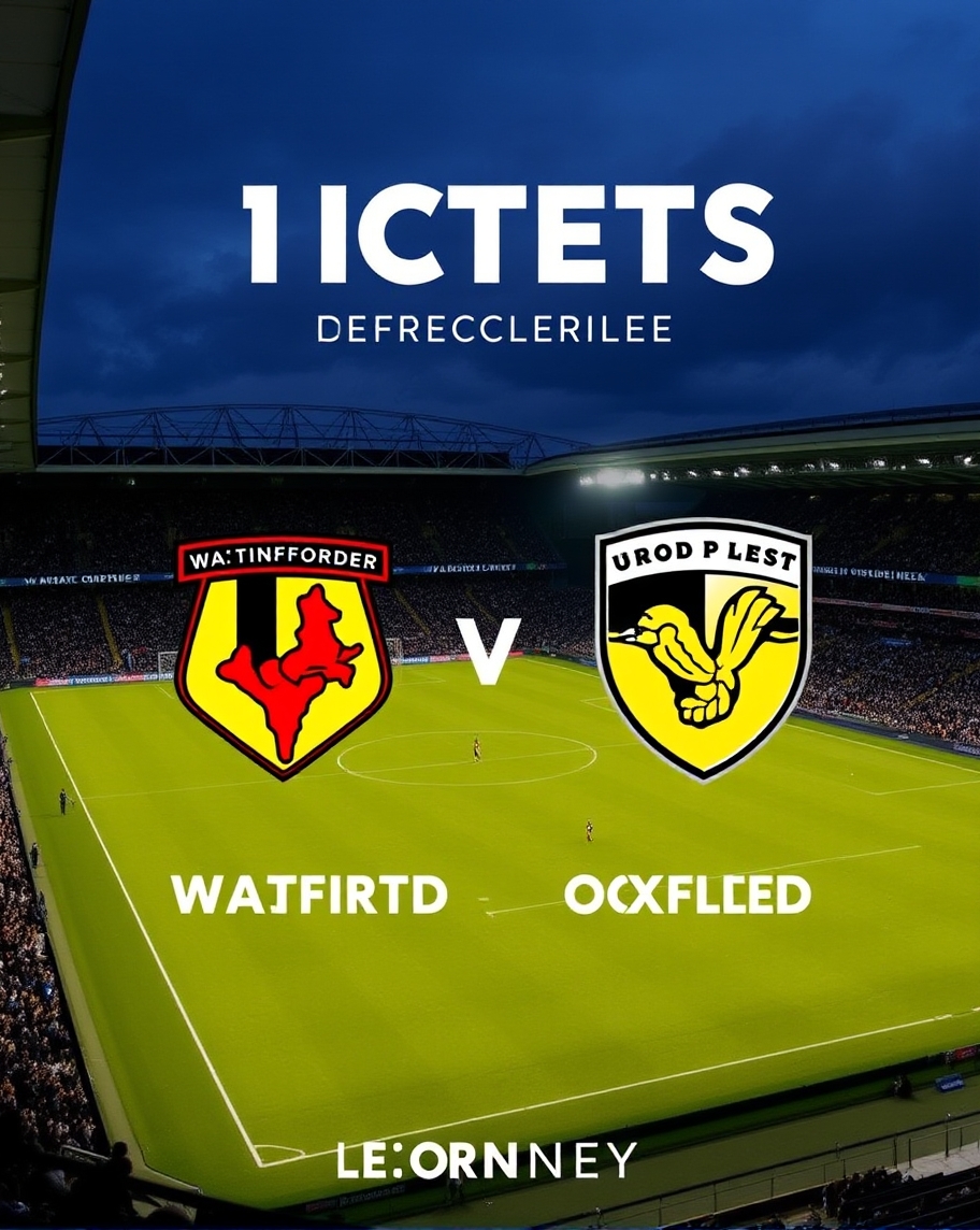Watford vs Oxford United tickets